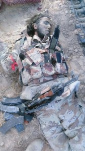 صور جثث القتلى من العناصر الإرهابية الخسيسة التى تم القضاء عليها اليوم 1 / 7 / 2015 ...