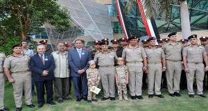 بالصور.. مؤسسة 57357 تطلق إسم الكلية الحربية على أحد المنشآت العلاجية بالمستشفى وتكرم عدد من أسر الشهداء