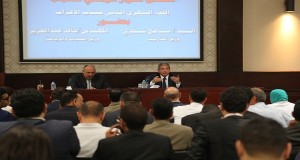 المهندس خالد عبد العزيز وزير الشباب والرياضة وسامح شكرى وزير الخارجية1