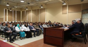 المهندس خالد عبد العزيز وزير الشباب والرياضة وسامح شكرى وزير الخارجية2