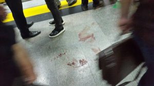 حادث  طعن فى مترو طهران ومقتل منفذ الهجوم