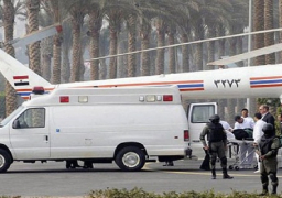 وصول مبارك لأكاديمية الشرطة لحضور “محاكمة القرن”