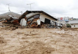 ارتفاع عدد ضحايا الانهيارات الأرضية في هيروشيما إلى 42 قتيلا