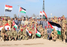 القوات المسلحة تعلن عن تدريب عسكرى مصرى – أردنى مشترك