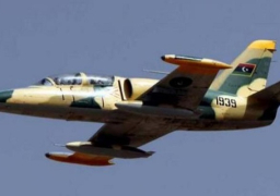سلاح الجو الليبي يشن غارات جوية على مواقع تابعة لـ”داعش” ببنغازي