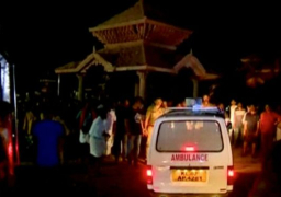 مقتل 79 على الأقل في حريق معبد بالهند