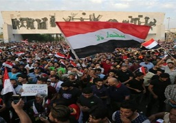 تشييع قتلى مظاهرة ساحة التحرير وسط بغداد