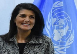 سفيرة أمريكا بالأمم المتحدة تؤكد دعم حل الدولتين لصراع الشرق الأوسط