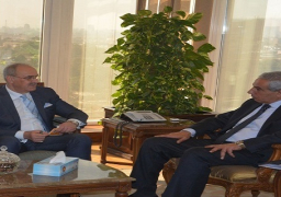قابيل يبحث مع السفير العراقي توسيع العلاقات التجارية المشتركة