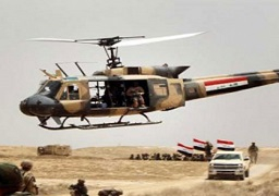 الجيش العراقي سقوط مروحية عراقية بنيران الجهاديين في غرب الموصل ومقتل طياريها الاثنين
