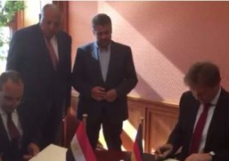 وزيرا خارجية مصرى وألمانيا يوقعان اتفاق تعاون فى مجال الهجرة