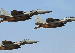 طائرات التحالف العربي تدمر منصة صواريخ لمليشيا الحوثي