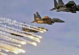 طيران التحالف العربي يستهدف مواقع وتجمعات للحوثيين بصعدة