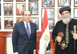 البابا تواضروس يستقبل السفير اللبناني لدى مصر