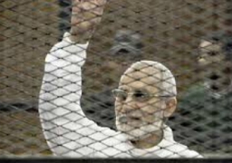 تأجيل محاكمة بديع في قضية اعتصام رابعة لـ16 ديسمبر