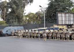 دوريات من القوات المسلحة والشرطة المدنية لتأمين احتفالات أعياد الميلاد بالمحافظات