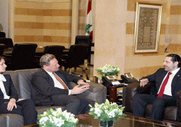 الحريري وبري يستعرضان مع “ساترفيلد” الأوضاع في لبنان