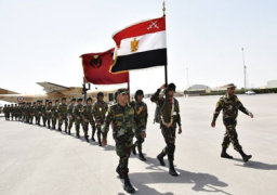 بمشاركة عناصر من القوات المسلحة المصرية ,استمرار فعاليات التدريب المشترك (درع الخليج – 1)