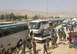 استمرار عملية خروج المسلحين من بلدات يلدا وببيلا وبيت سحم جنوب دمشق