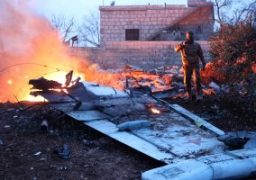 الجيش الروسى يعلن  سقوط طائرة عسكرية ومصرع طيارين.