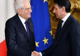 كونتى يؤدى اليمين رئيسا لوزراء إيطاليا
