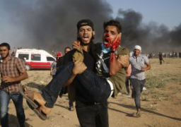 استشهاد طفلين وإصابة 14 فلسطينيا فى غارات إسرائيلية على غزة