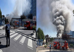 حريق يشل الحركة في احدى محطات السكك الحديد الرئيسية في فرنسا
