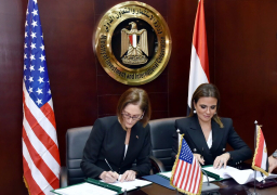 مصر والولايات المتحدة توقعان 5 اتفاقيات منح فى مجالات مختلفة بقيمة 45 مليون دولار.