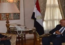 وزير الخارجية سامح شكري يستقبل مدير عام اتحاد وكالات أنباء الدول الإسلامية