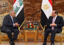 الرئاسة: السيسي أكد استعداد مصر لنقل تجربتها لإعادة الإعمار فى العراق