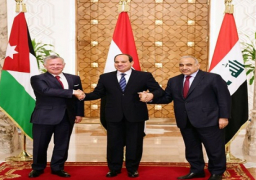 نص البيان الختامى المشترك الصادر عن القمة الثلاثية بين مصر والأردن والعراق