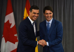 رئيس وزراء كندا ونظيره الإسباني يناقشان الأزمة الفنزويلية