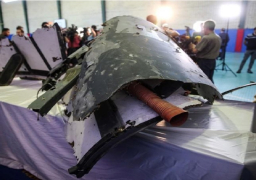 إيران تنشر أول صور لحطام الطائرة العسكرية الأمريكية المستهدفة