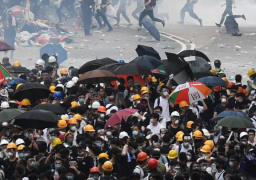 الصين تدين بشدة “السلوك العنيف” للمتظاهرين في هونج كونج