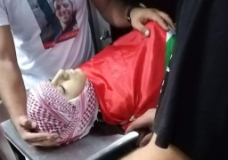 استشهاد طفل فلسطينى برصاص إسرائيلى فى مخيم الفوار جنوب الخليل
