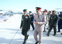 رئيس اركان القوات المسلحة يعود من الإمارات