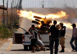 اشتباكات عنيفة بين الجيش الوطنى الليبى وميليشيات الوفاق جنوب طرابلس