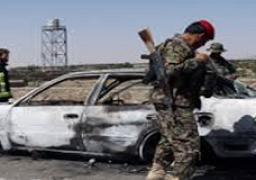 مقتل 8 جنود أفغان في تفجير سيارة في إقليم هلمند جنوبي البلاد