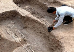اكتشاف 62 قبراً تعود إلى 1400 عام شمال غربي الصين