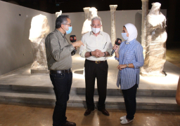 تجهيزات ولافتات عن متحف شرم الشيخ الأثري تمهيدا لافتتاحه