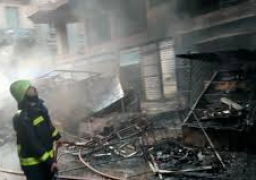 محافظ القاهرة يوجه بسرعة إزالة آثار حريق التوفيقية
