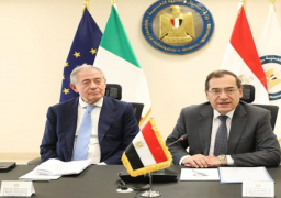 وزير البترول يبحث مع وفد إيطالي التعاون في مجالات البترول والتعدين
