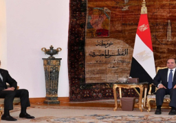 بالفيديو والصور.. الرئيس السيسي يبحث مع رئيس الوزراء الأردني الأوضاع في قطاع غزة