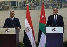 رئيسا وزراء مصر والأردن يترأسان اليوم أعمال اللجنة العليا المصرية الأردنية