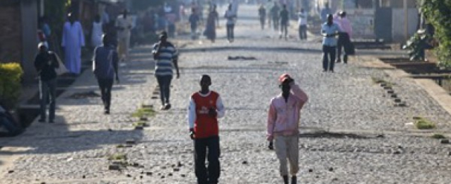 مقتل شخصين فى احتجاجات مناوئة للحكومة ببوروندى