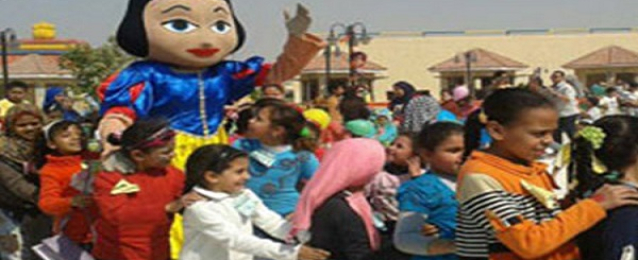 الأهرامات تحتضن 700 طفل يتيم ومن ذوى الاعاقة فى احتفالية “يوم اليتيم”