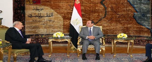 الرئيس السيسي يستقبل رئيس مجلس النواب اللبناني