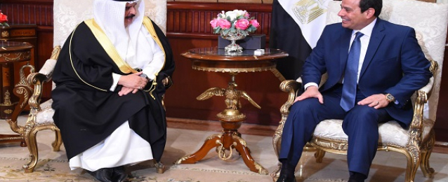 بدء أعمال القمة المصرية البحرينية بقصر الاتحادية لبحث توسيع التعاون المشترك