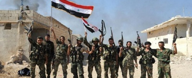 الجيش السورى ينفذ عمليات مكثفة فى مناطق متفرقة بسوريا