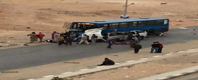 صرف 10 آلاف جنيه إعانة عاجلة لوفيات الحادث المروري بمدينة نصر